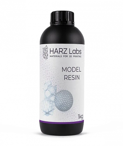 Фотополимер HARZLabs Model Resin, прозрачный (1 кг)